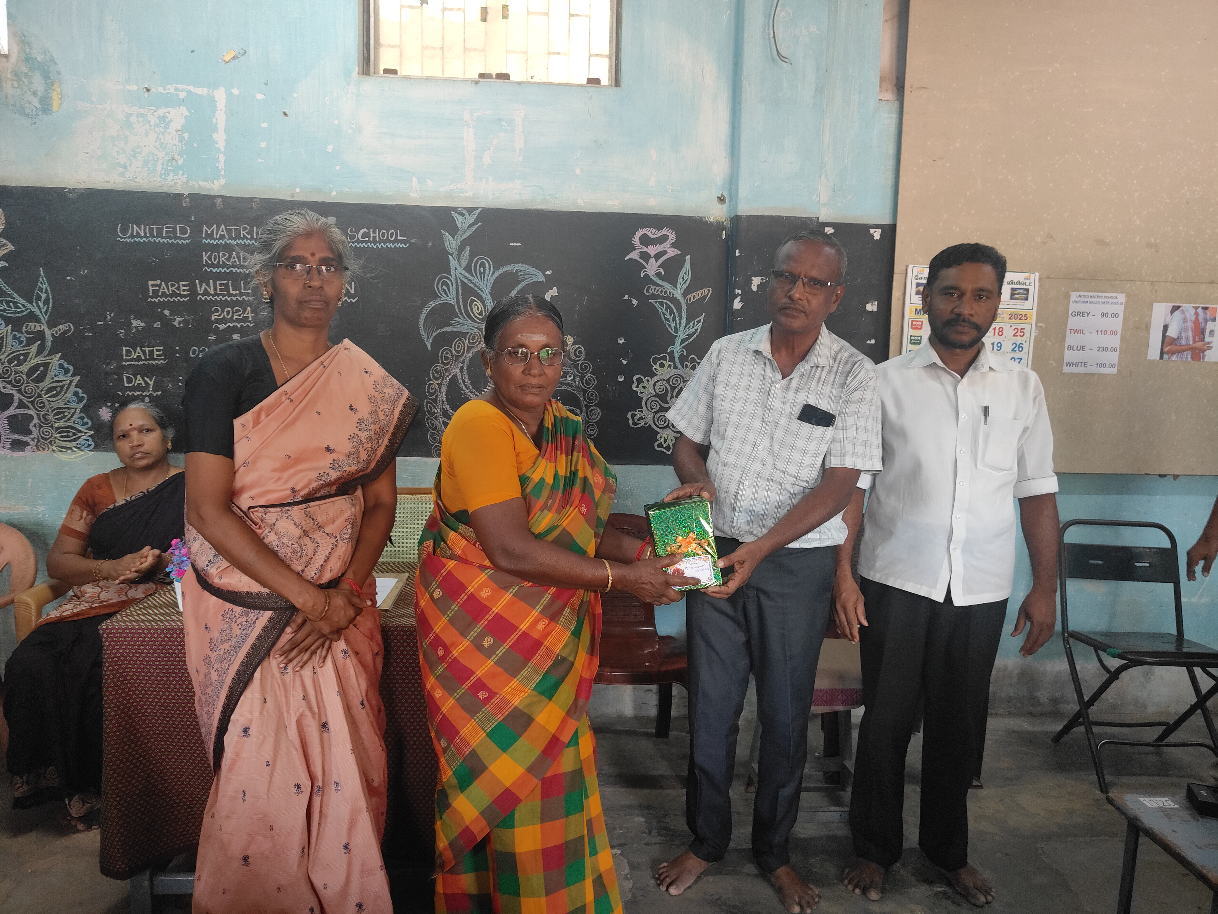Students in classroom